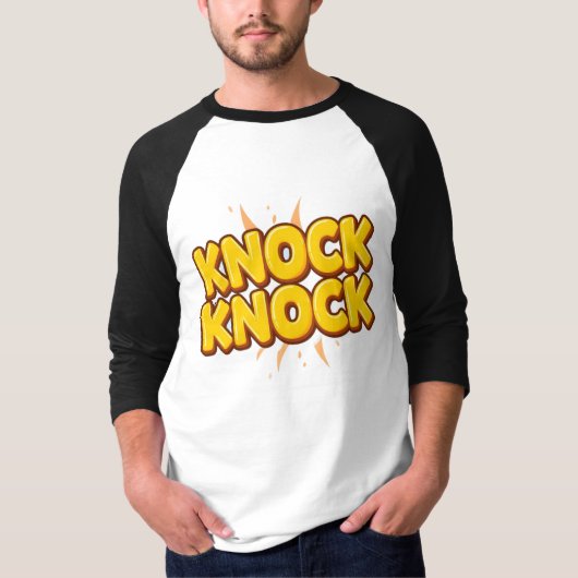Knock knock tシャツ (正面)