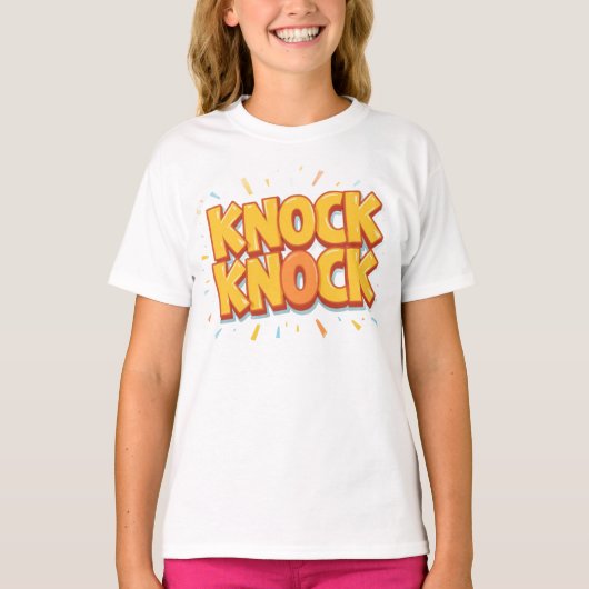 Knock knock tシャツ (正面)