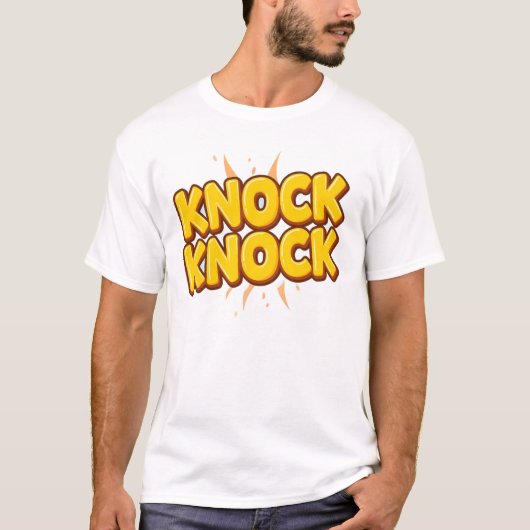 Knock knock tシャツ (正面)