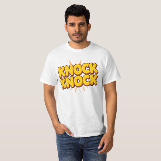 Knock knock tシャツ (正面フル)