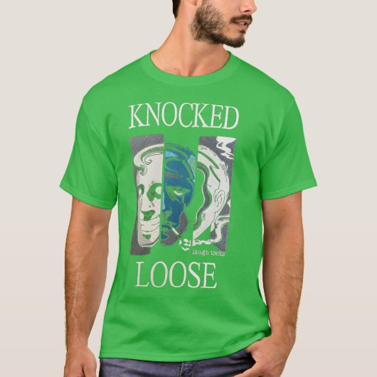 knocked loose Band Laughracks retro boy Tシャツ (正面)