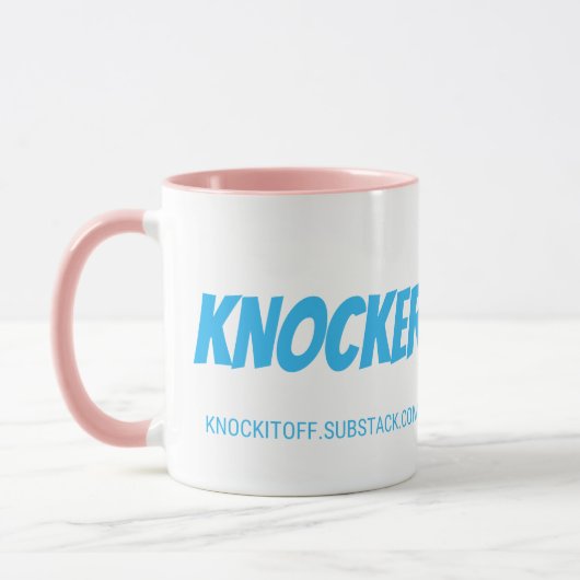 KNOCKER コーヒーマグ マグカップ (左)