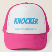 KNOCKER Trucker Hat  キャップ (正面)