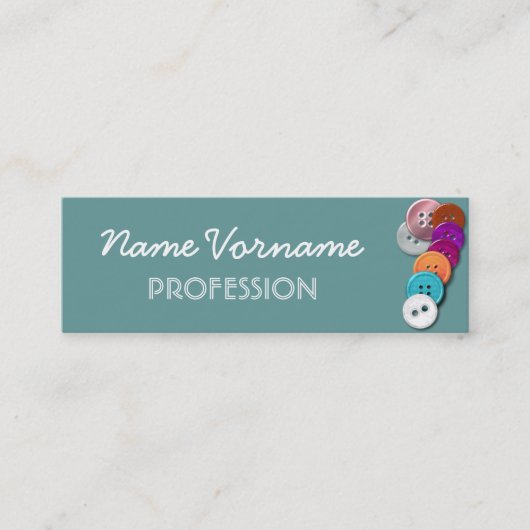 knöpfe スキニー名刺 (正面)