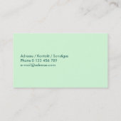 knöpfe 名刺 (裏面)