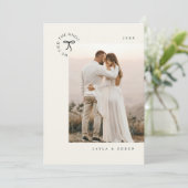 Knot Elopment写真のミニマル発表を結んだ セーブザデート (スタンド正面)