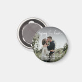 Knot Photo Overlayスクリプトの結びモダン付けミニマル方法 マグネット (正面/裏面)