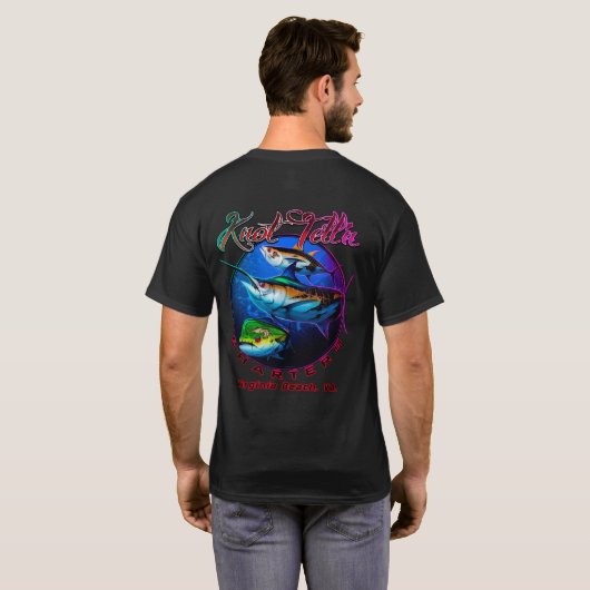 Knot Telln Charters Rip Art Logo T-Shirt Tシャツ (裏面フル)
