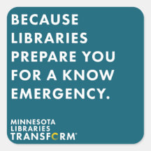 Knowティール(緑がかった色)スクエアステッカー