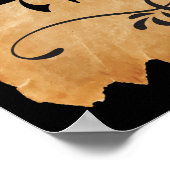 Know Before Whom You Stand Hebrew Art Print ポスター (角)