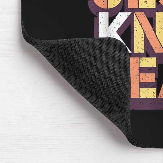 Know Jesus Know Peace Christian Religious Matching マウスパッド (コーナー)