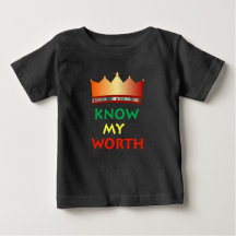 Know My WorthベビーTシャツ