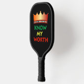 Know My Worth pickelballパドル ピックルボールラケット (左)