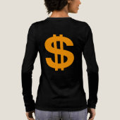 Know My Worth Womens T-shirt トライブレンドＴシャツ (背面)