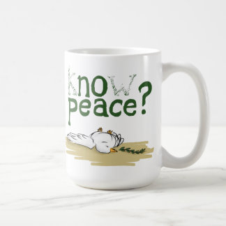 Know Peace 市民権運動活動家マグカップ コーヒーマグカップ