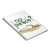 Know Peace Civil Rights Activist Journal ノートブック (右側)