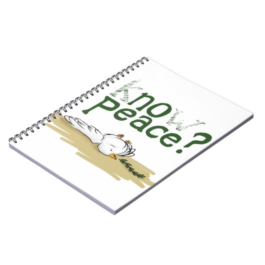 Know Peace Civil Rights Activist Journal ノートブック (左側)