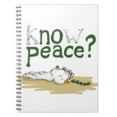 Know Peace Civil Rights Activist Journal ノートブック (正面)