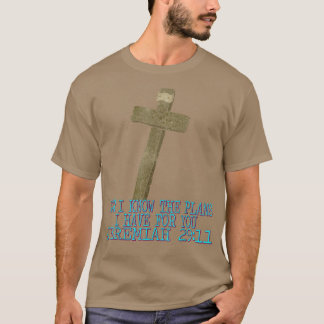 Know The Plans I Have For You, God Funny Graphic  Tシャツ