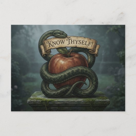 Know Thyself ポストカード (正面)
