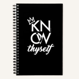 KNOW THYSELF: 黒曜石戦略ジャーナル ノートブック