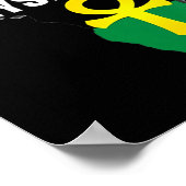 Know Thyself African Black History Month Ankh Egyp ポスター (角)