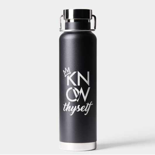 Know Thyself Executive Water Bottle ウォーターボトル (背面)