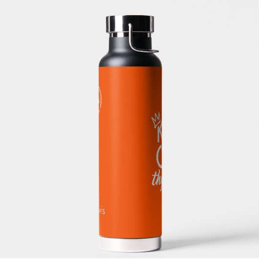 Know Thyself Executive Water Bottle | Int Orange ウォーターボトル (左面)