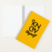 KNOW THYSELF: Strategic Executive Journal ノートブック (内側)