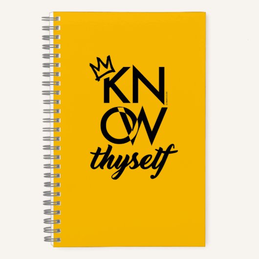 KNOW THYSELF: Strategic Executive Journal ノートブック (正面)