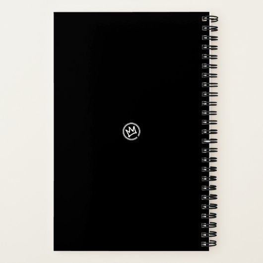 KNOW THYSELF Tactical Journal | Obsidian ノートブック (裏面)