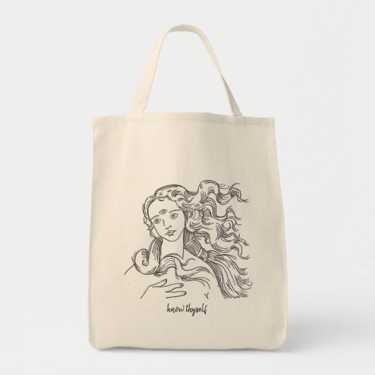 Know Thyself Venus Tote トートバッグ (正面)