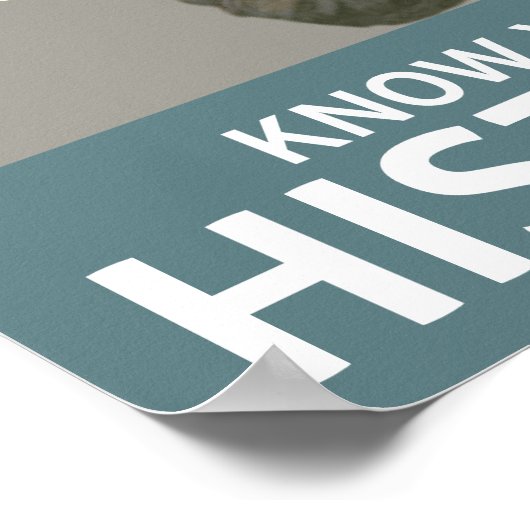 Know Your History! ポスター (角)