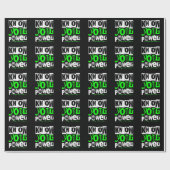 Know Your Power モチベーションワッピングペーパー: ボールド ラッピングペーパー (フラット)