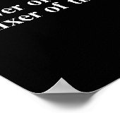 Knower Of Stuff Fixer Of Things Funny Handyman Dad ポスター (角)