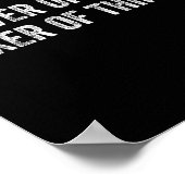 Knower Of Stuff Fixer Of Things Men Dad Funny Mech ポスター (角)