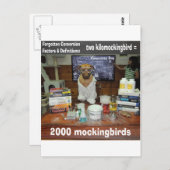 Knowledge Dog Conversion忘れ kilomockingbird ポストカード (正面/裏面)