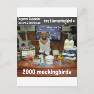 Knowledge Dog Conversion忘れ kilomockingbird ポストカード