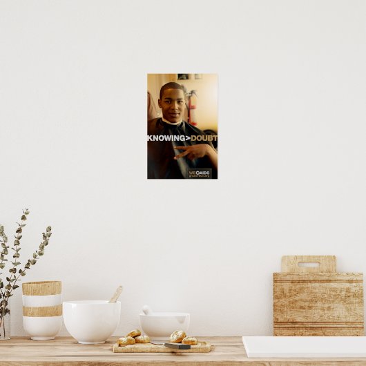 Knowledge > Douce Barbershopポスター ポスター (キッチン)