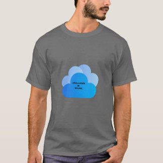 「Knowledge is Power Cloud Graphic T-Shirt」 Tシャツ