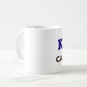 Knoxはカフェインによって動力を与えました コーヒーマグカップ (正面左)