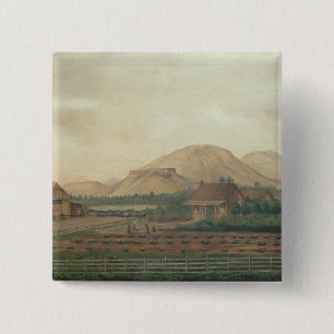 Knox牧場、アイダホ 缶バッジ