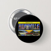 Knoxvilleテネシー州からの挨拶 缶バッジ (正面&裏面)