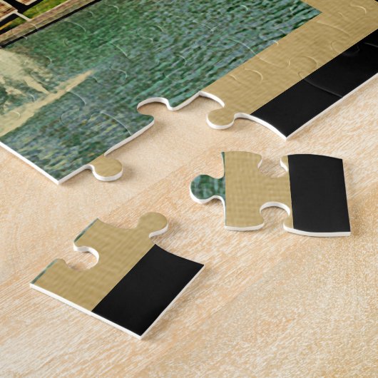 Knoxvilleテネシー州のヴィンテージ旅行 ジグソーパズル (側面)