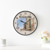 Knoxville Tennessee ラージ壁時計 (ホーム)