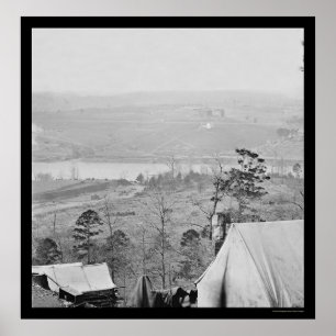 Knoxville、TN 1864年のテネシー州東の大学 ポスター