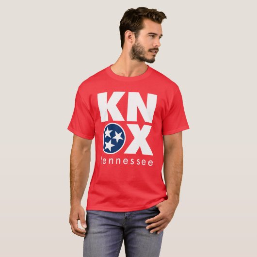 Knoxville、TN Tシャツ (正面フル)