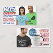 KNS移植ギア名刺 名刺 (正面/裏面)