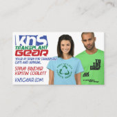 KNS移植ギア名刺 名刺 (正面)