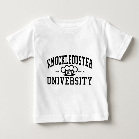 KnuckleDuster大学 ベビーTシャツ (正面)
